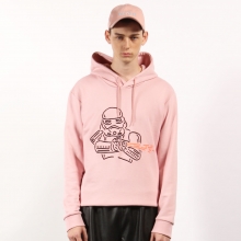 STORM TROOPER HOODIE (PINK)