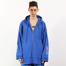 STARWARS OVERSIZED HOODIE ZIPUP (BLUE)