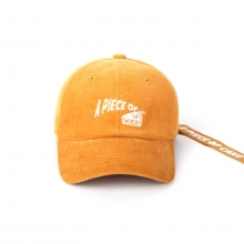 APOC CORDUROY LOGO CAP MUSTARD