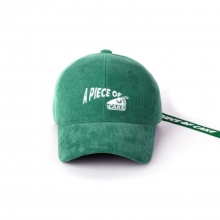 APOC CORDUROY LOGO CAP GREEN