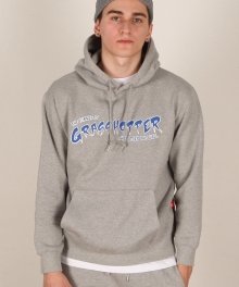 LETTERING HOODIE_GREY