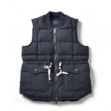 15FW DUCK DOWN QUILTING VEST NAVY