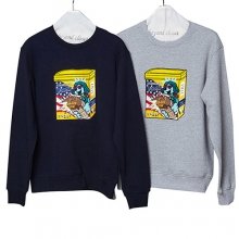 MILK A-KING DOG PATCH SWEAT SHIRT