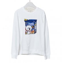 COOKIE APOLLO DOG PATCH SWEAT SHIRT