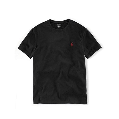 폴로 랄프 로렌(POLO RALPH LAUREN) 폴로랄프로렌 맨즈 라운드 반팔 티셔츠 블랙(레드로고) 남녀공용 Polo Ralphlauren - 47,000 | 무신사 스토어 폴로 랄프 로렌(Polo Ralph Lauren) 폴로랄프로렌 맨즈 라운드 반팔 티셔츠 블랙(레드로고) 남녀공용 Polo Ralphlauren - 47,000 | 무신사 스토어