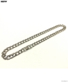 [변색X]M-5 chain necklace (silver)