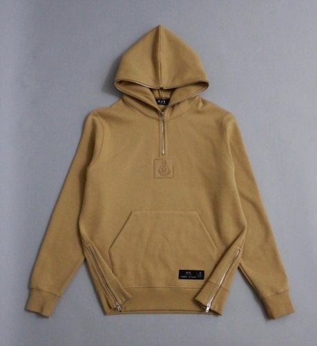 더블유제이에스(WJS) WJS ZIPPER HOODIE [CAMEL] - 69,000 | 무신사 스토어