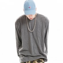 GWL300 BLANK LONG SLEEVE TEE GREY