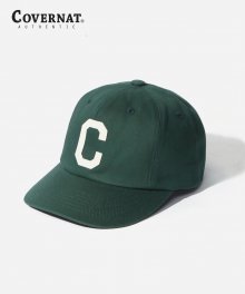 TWILL C LOGO B.B CAP GREEN