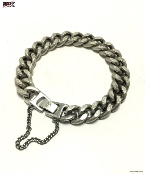 [Handmade]W-03 Chain bracelet Vintage silver