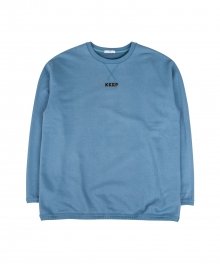 KEEP COLOR SWEATSHIRTS (BLUE) [HUSMTL001BLU]