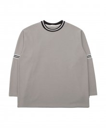 EMBO LOOSE TEE (BEIGE) [HUSMTL005BEI]