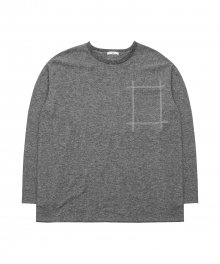 STICK OUT TEE (CHARCOAL) [HUSMTL007CHA]