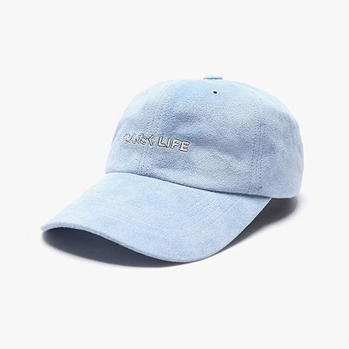 피스메이커(piecemaker) SENTAKU SUEDE CAP (DUSTY BLUE)