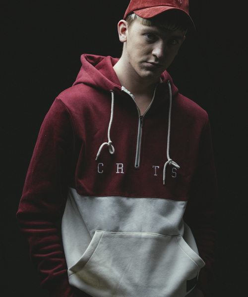 코로츠(corotts) CRT 아노락 후드 버건디