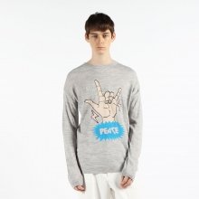 PEACE PULLOVER (GREY)