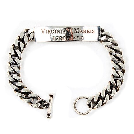 에이징씨씨씨(aging) AGINGCCC X BLESS BELL 1939  ID SILVER BRACELET