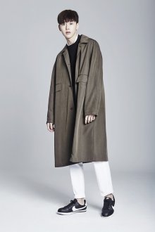 RAGLAN OVERCOAT KHAKI