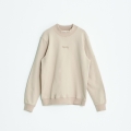 HOODY MIDNECK SWEATSHIRTS BEIGE