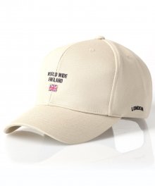 USF WORLD WIDE 6P CAP ENGLAND BEIGE