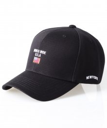 USF WORLD WIDE 6P CAP USA BLACK