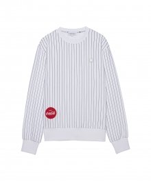 [CCC] Stripe Sweatshirt(WHITE)