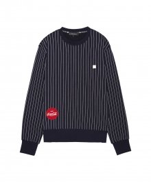 [CCC] Stripe Sweatshirt(NAVY)