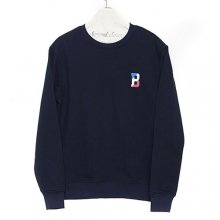 [STEADY SELLER]BACK FRANCE DOG PRINT SWEAT SHIRT