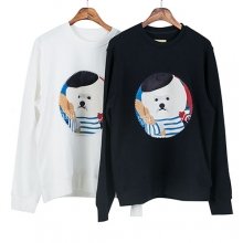 [STEADY SELLER]FRANCE DOG PATCH SWEAT SHIRT(2016VER)