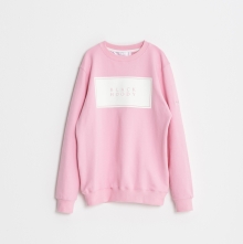 16 SS BASIC LOGO CREWNECK SWEATSHIRTS PINK