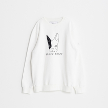 BUGGY CREWNECK SWEATSHIRTS WHITE