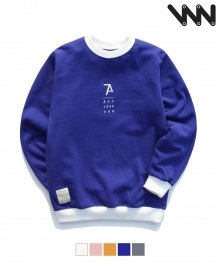 [WV] Lovemore sweatshirts blue (MJMT0802)