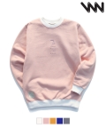 [WV] Lovemore sweatshirts pink (MJMT0802)