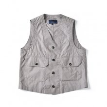 16SS COTTON CASUAL VEST GREY