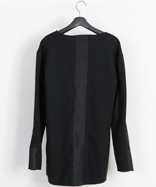 디메이즈(DEMAZE) Black Corrugate Layered Long Sleeve - 62,000 | 무신사 스토어