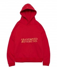 NEVERLAND PULLOVER HOODIE red