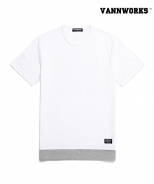 LAYERED BACK PRINT T-Shirts_WHITE(V16TS214)