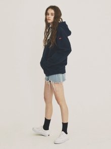 Cherry hoodie navy