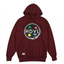 HDVL sport hoody wine