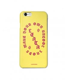 UNCOOL cellphone cover (iPhone 6/6s) yellow/pink
