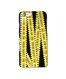 Don t cross cellphone cover (iPhone 6/6s) black/yellow