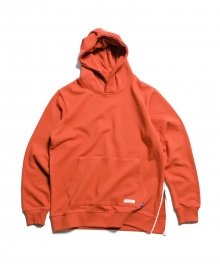 Popover Hoody With Side Zipper