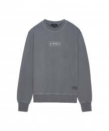 [AG] STeReO Sweatshirt(CHARCOAL)