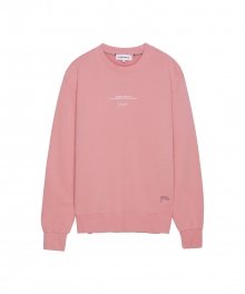 [AG] Handwriting Stereo Sweatshirt(PINK)