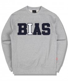 Bias Sweat Shirt - Gray