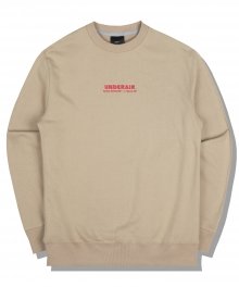 Walk My Way Sweat Shirt - Beige