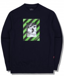 Dangerous Curiosity Sweat Shirt - Navy