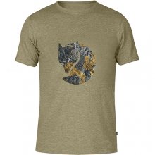 피엘라벤 락 로고 반팔 티셔츠 슬림핏 Rock Lichen Logo T-Shirt(A) (82454A) - Cork