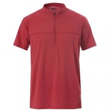 피엘라벤 테크 하프 짚 반팔 티셔츠 슬림핏 Tech SS T-shirt Half Zip(A) (08418A) - OX RED