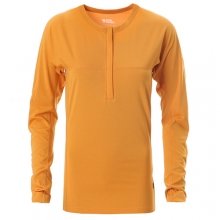 피엘라벤 우먼 테크 하프 짚 긴팔 티셔츠 슬림핏  Tech LS T-shirt Half Zip W(A) (08420A) - Campfire Yellow